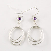 Lattice Scribble Earrings