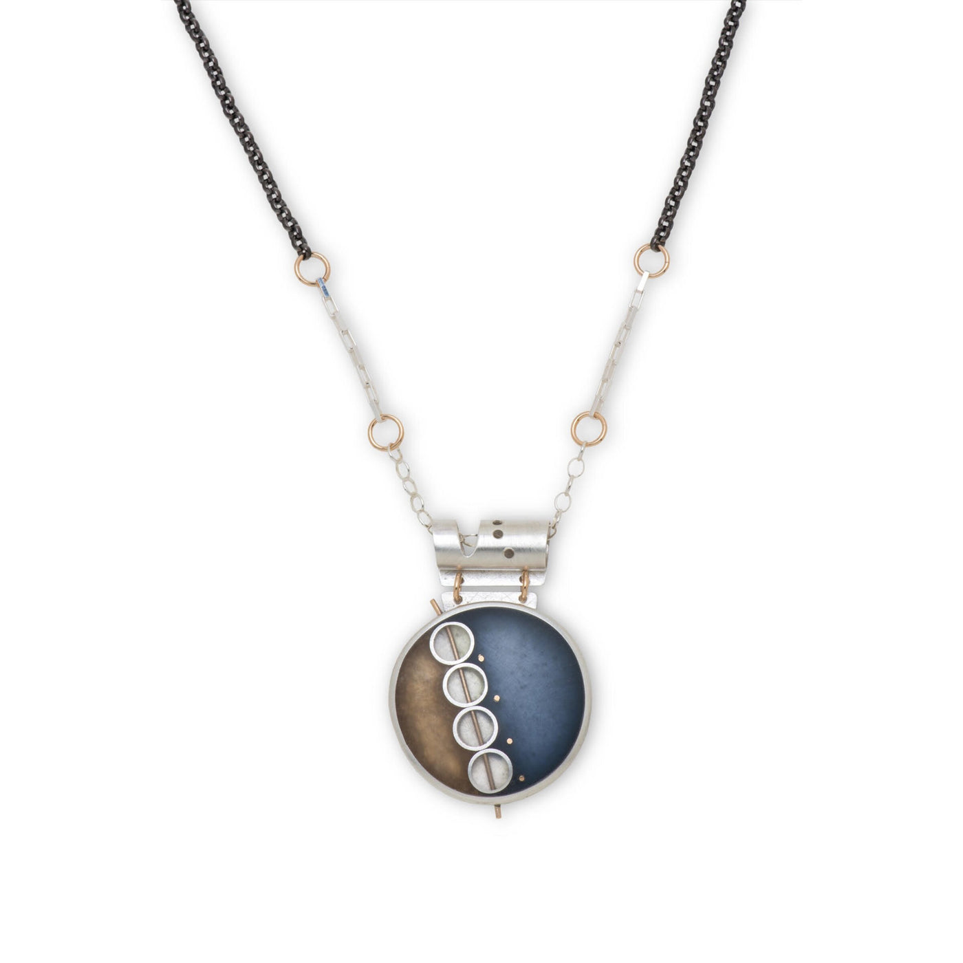 4 Circle Round Necklace