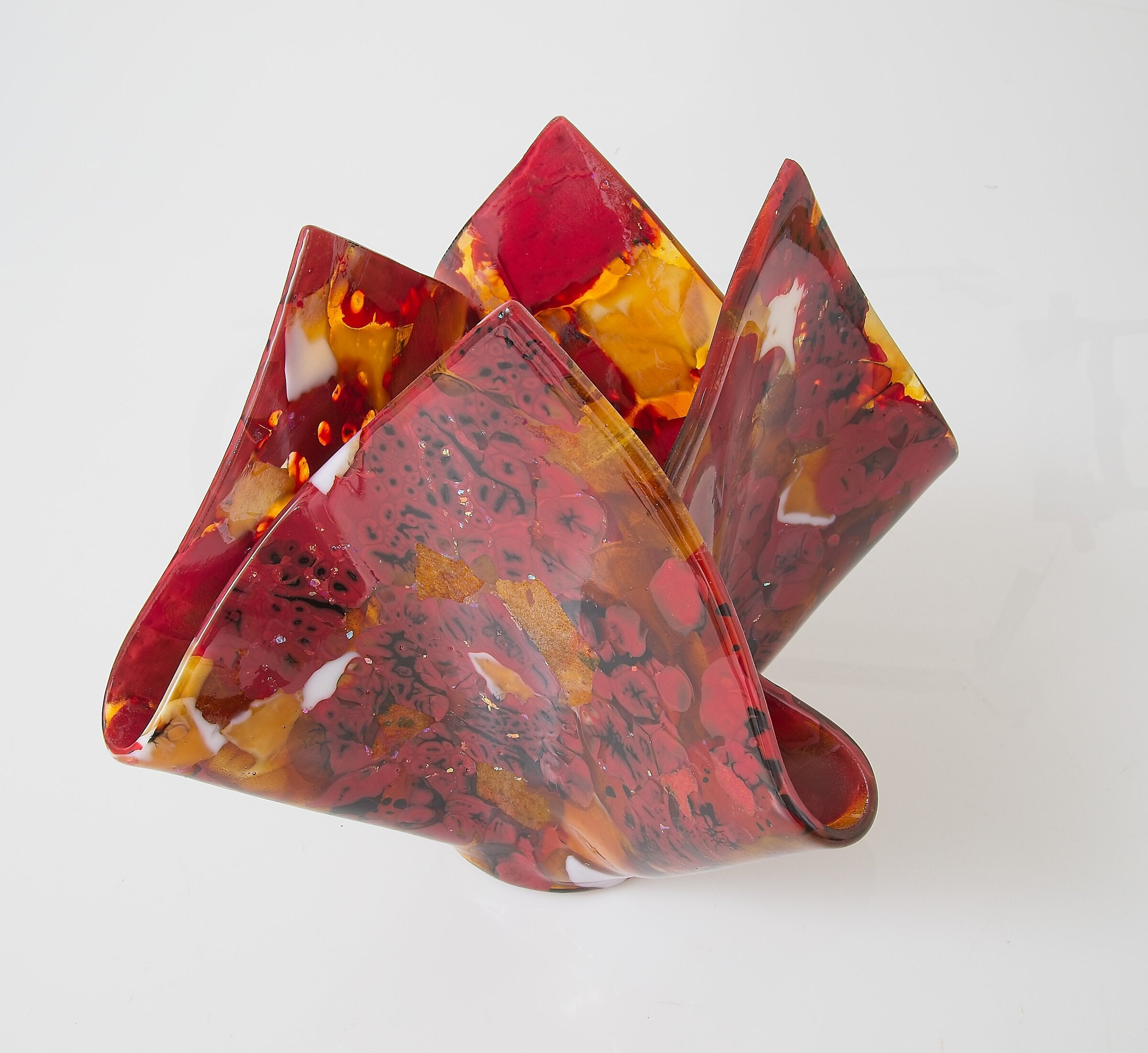 Melted Glass Vessel