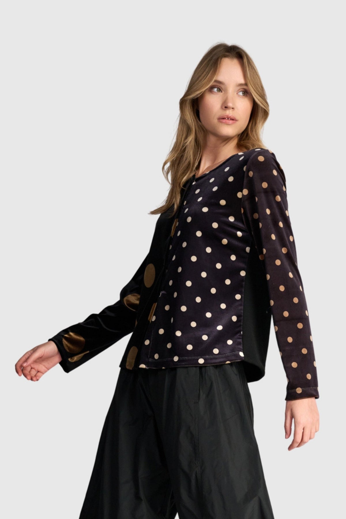 Andromeda Velvet Cardigan