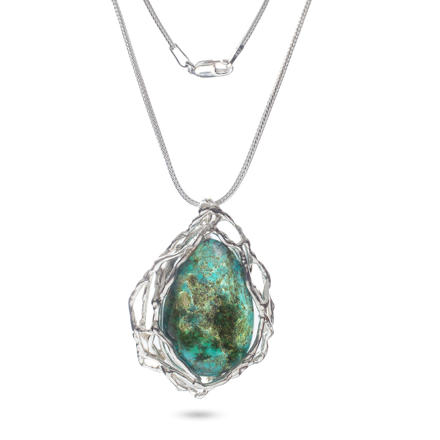 Turquoise Teardrop Pendant
