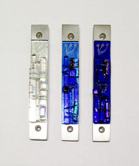 left to right: diamond, light blue, cobalt