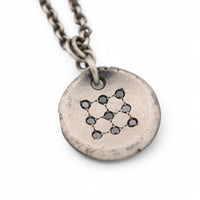 Black Diamond Grid Pendant