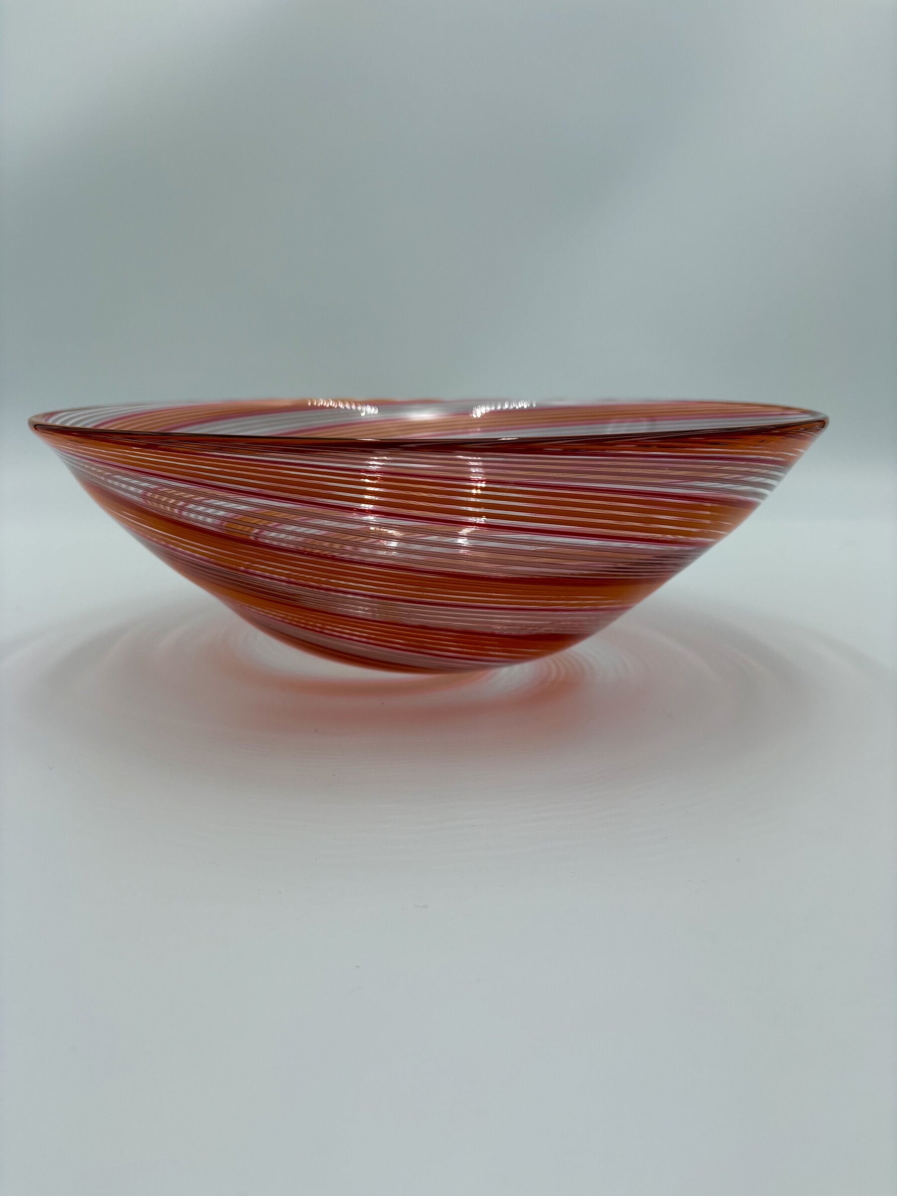 Orange Cane Bowl
