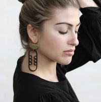 Eyelet Drop Earrings