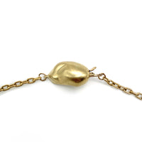 Baroque Akoya Pearl Station Necklace
