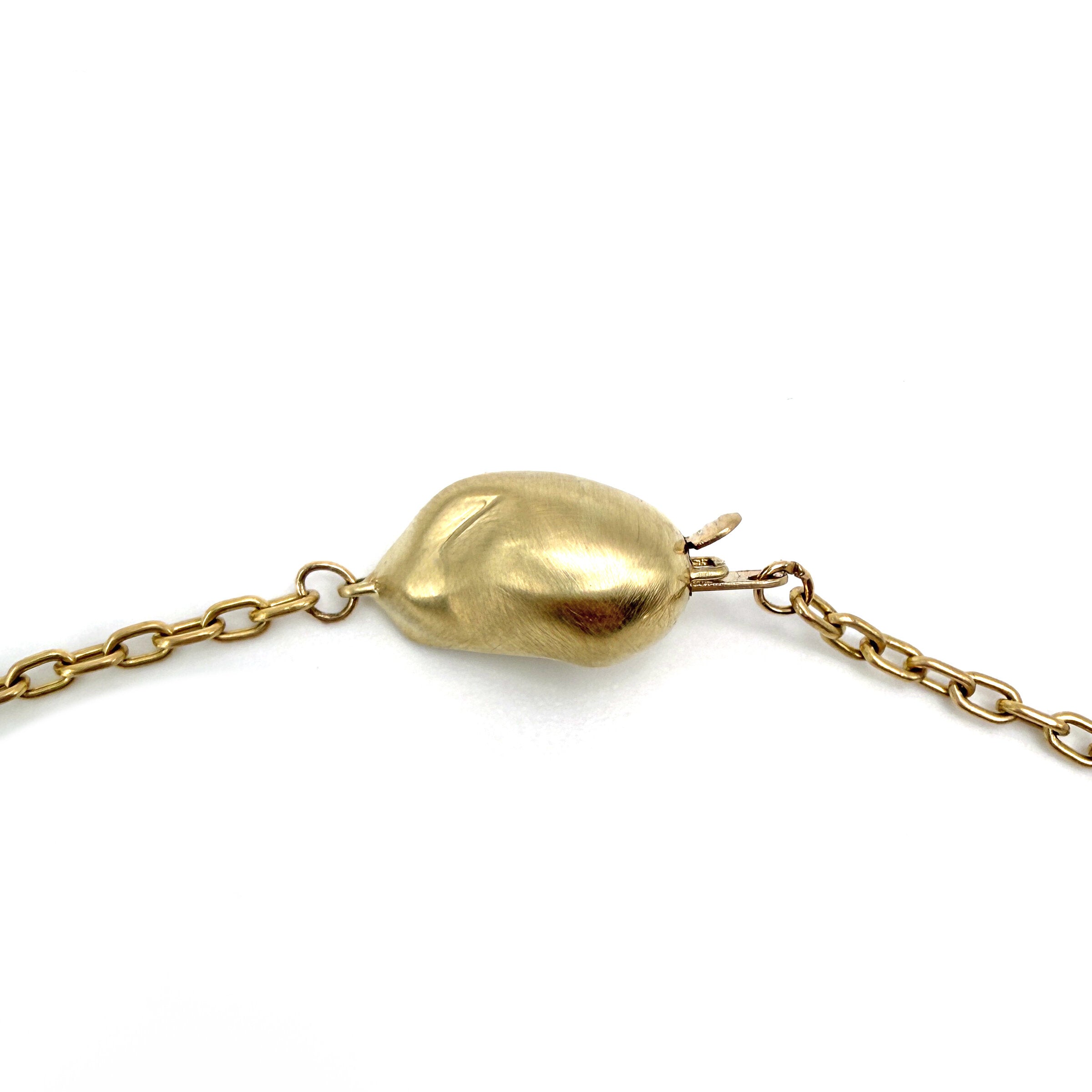 Baroque Akoya Pearl Station Necklace