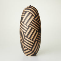 Tall Criss Cross Vessel