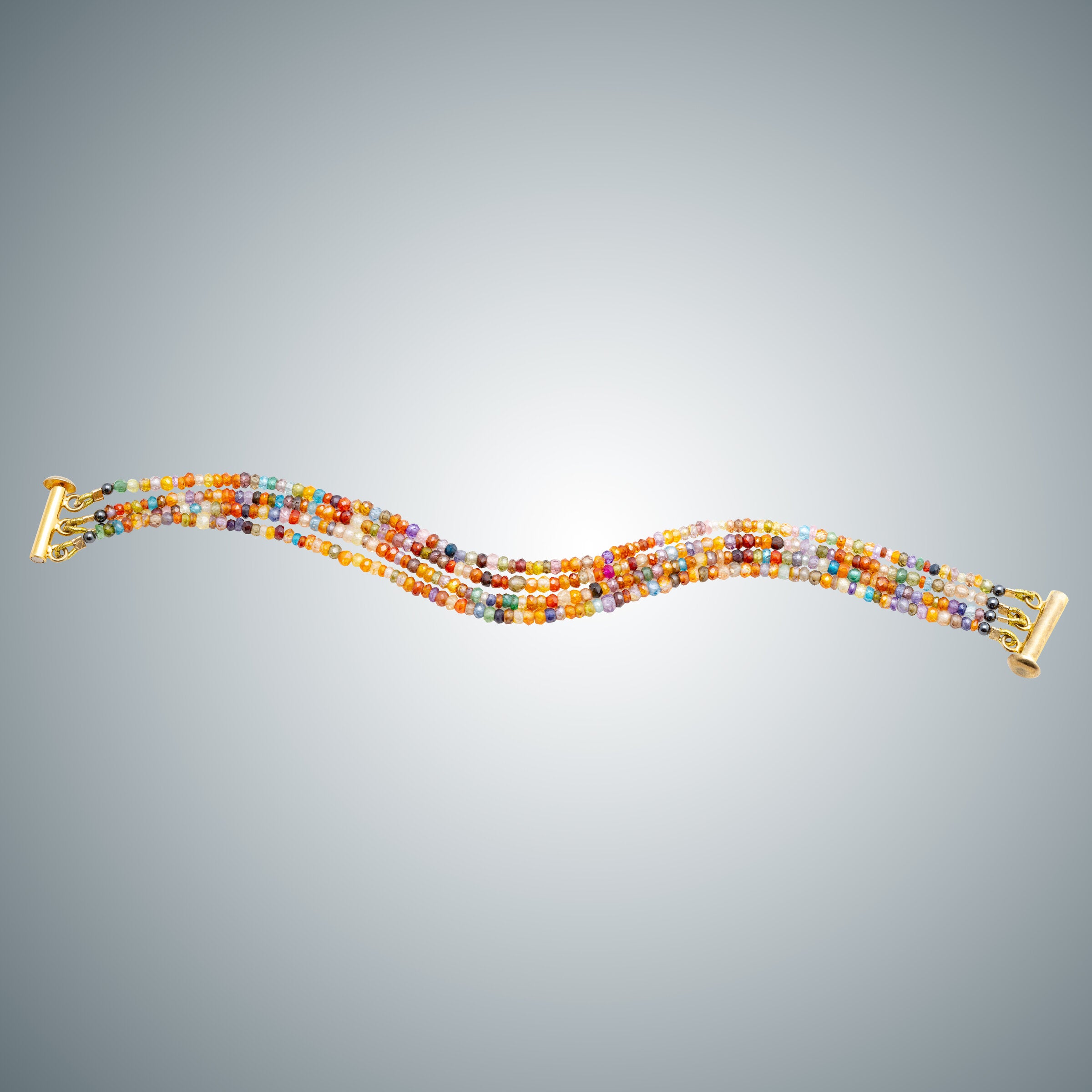 Cubic Zirconia & Vermeil Bracelet
