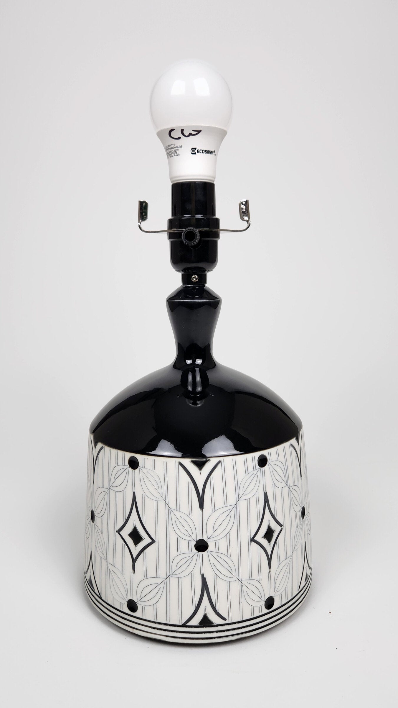 Black and White Table Lamp