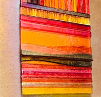 Tangerine Amber Wall Squares