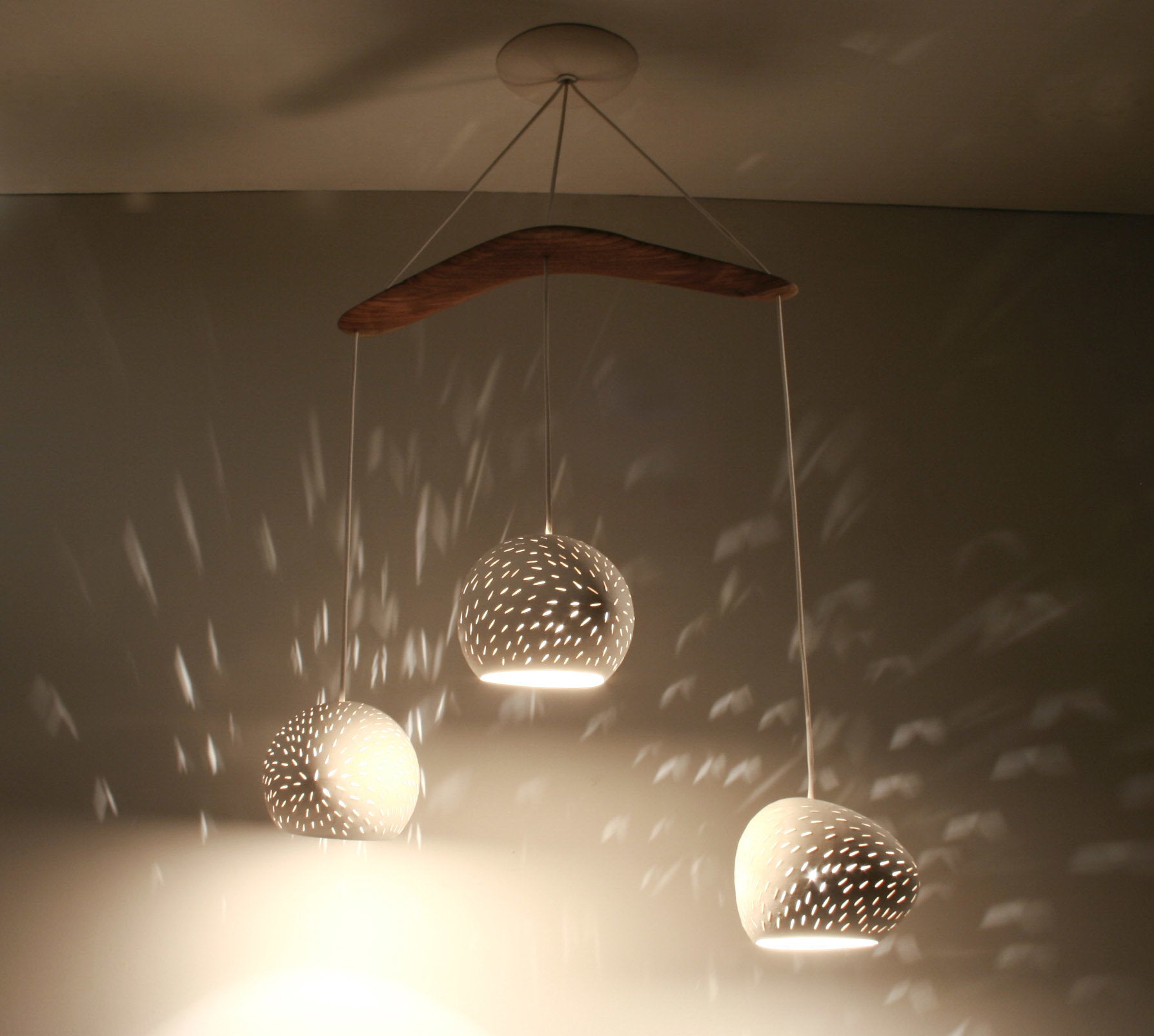 ClayLight Boomerang Chandelier
