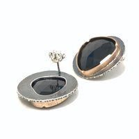 Arise Studs in Black Spinel