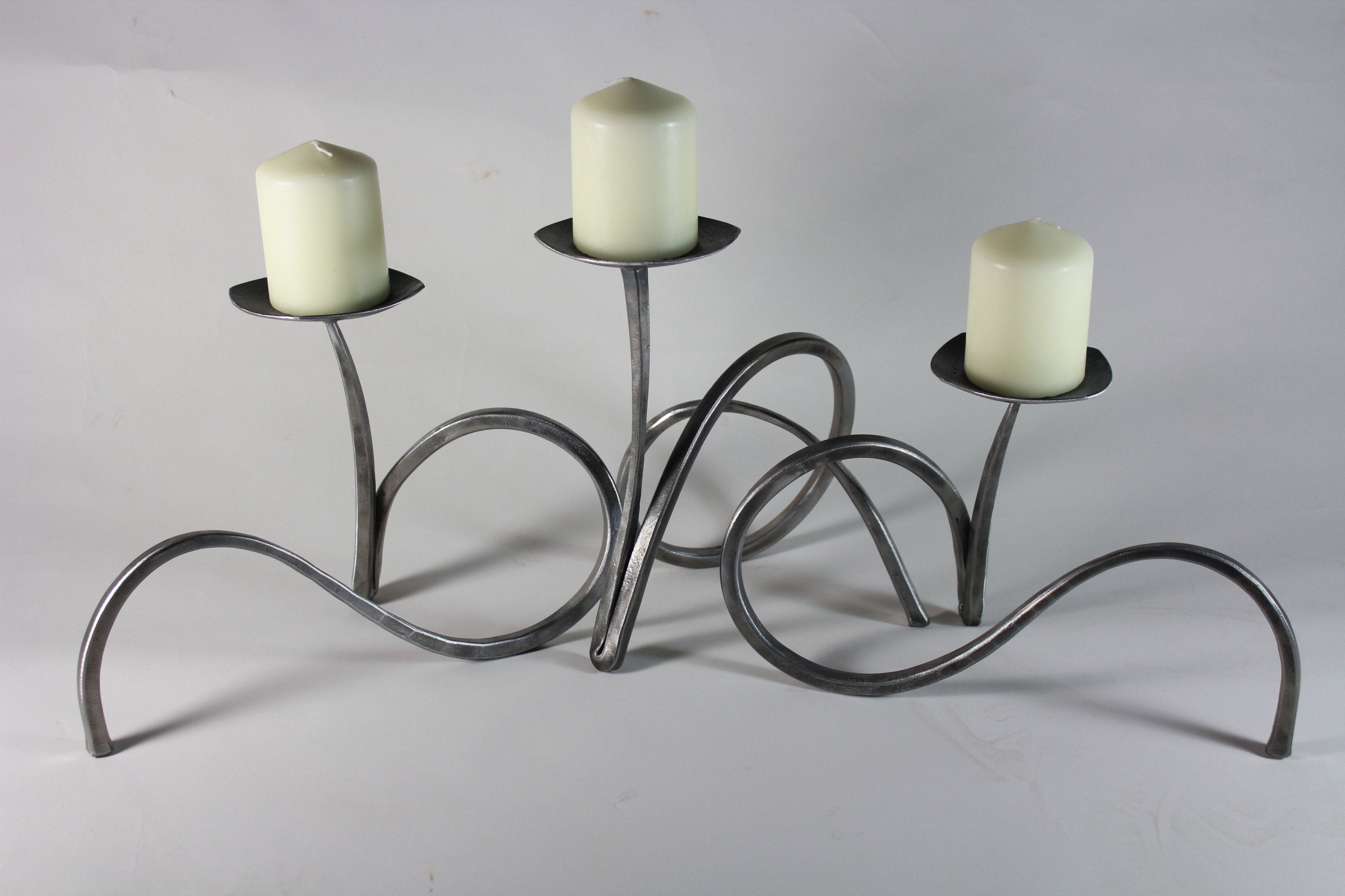 Opposite Facing Candle Holder Trio