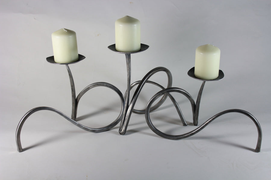 Opposite Facing Candle Holder Trio