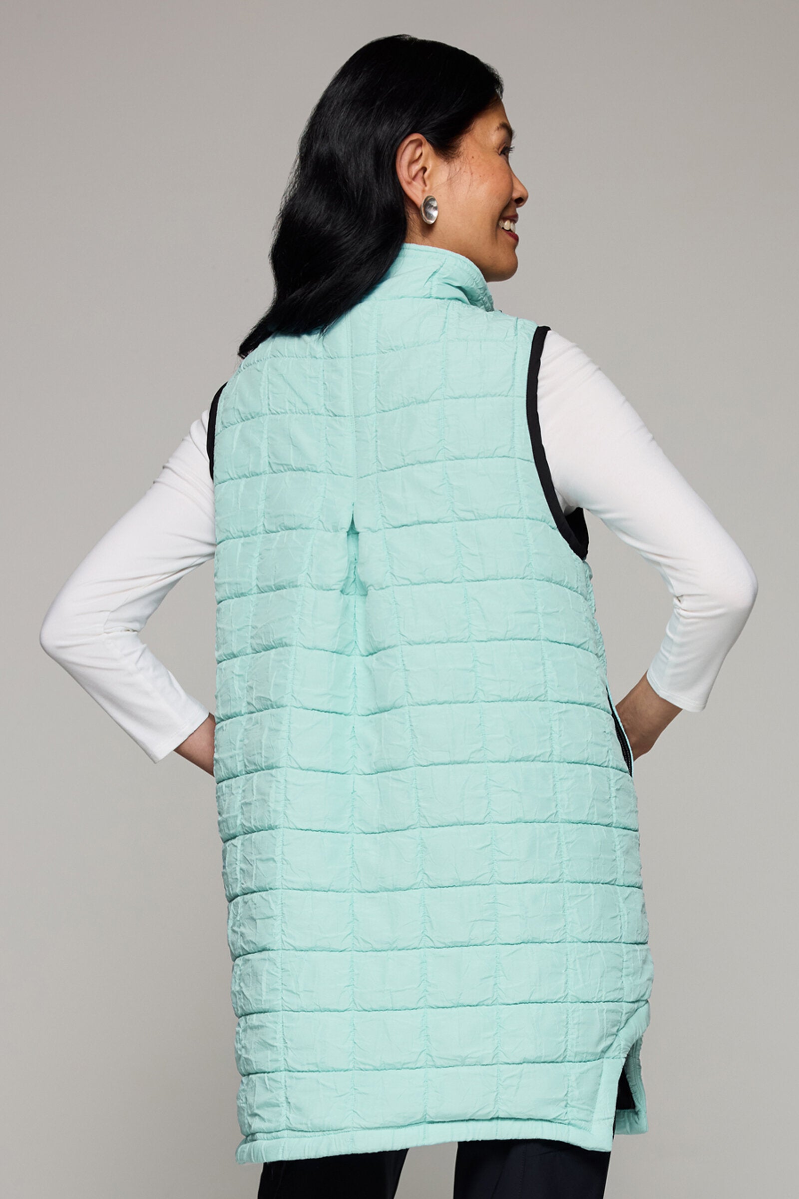 Addison Quilted Vest · Artful Home