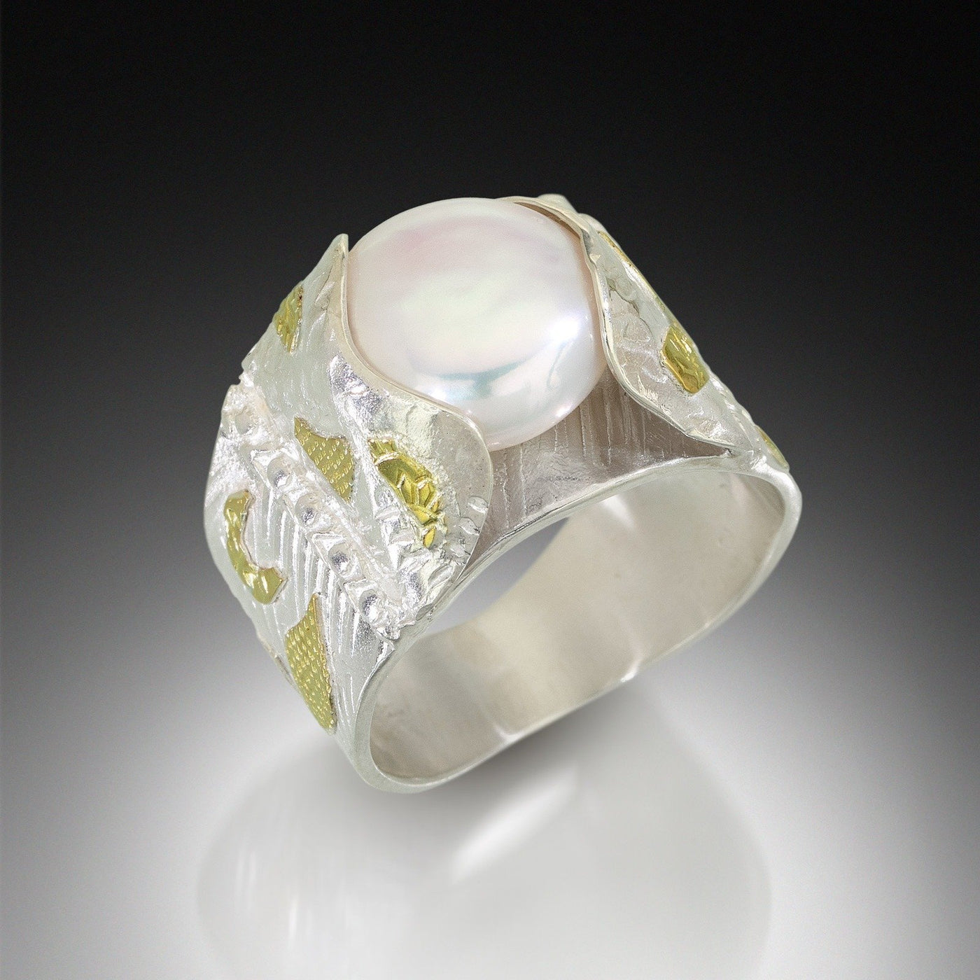 Big Wave Pearl Ring