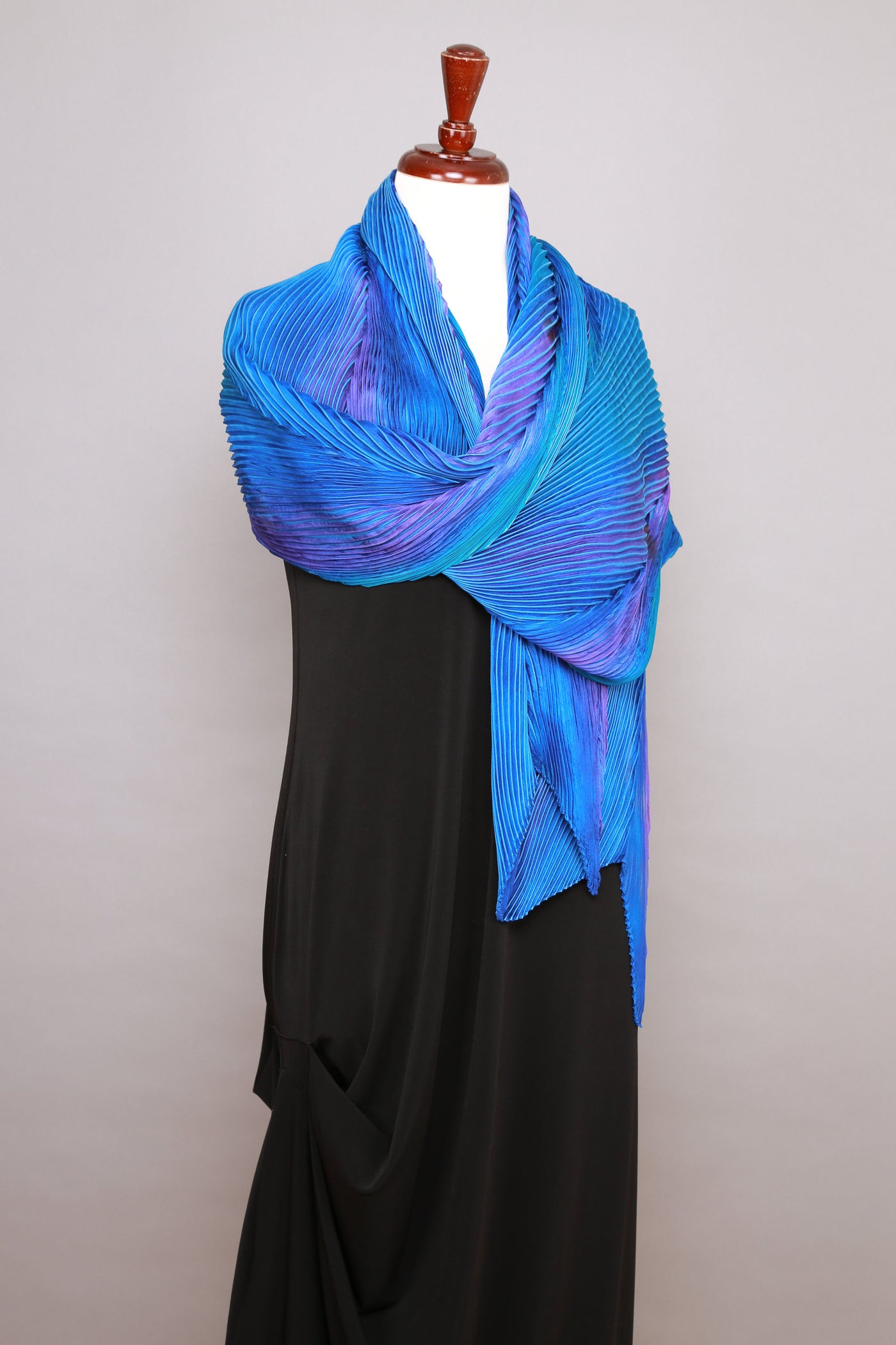 Silk Shibori Shawl
