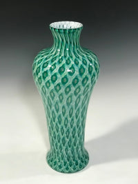 Lagoon Green Amphora Vase
