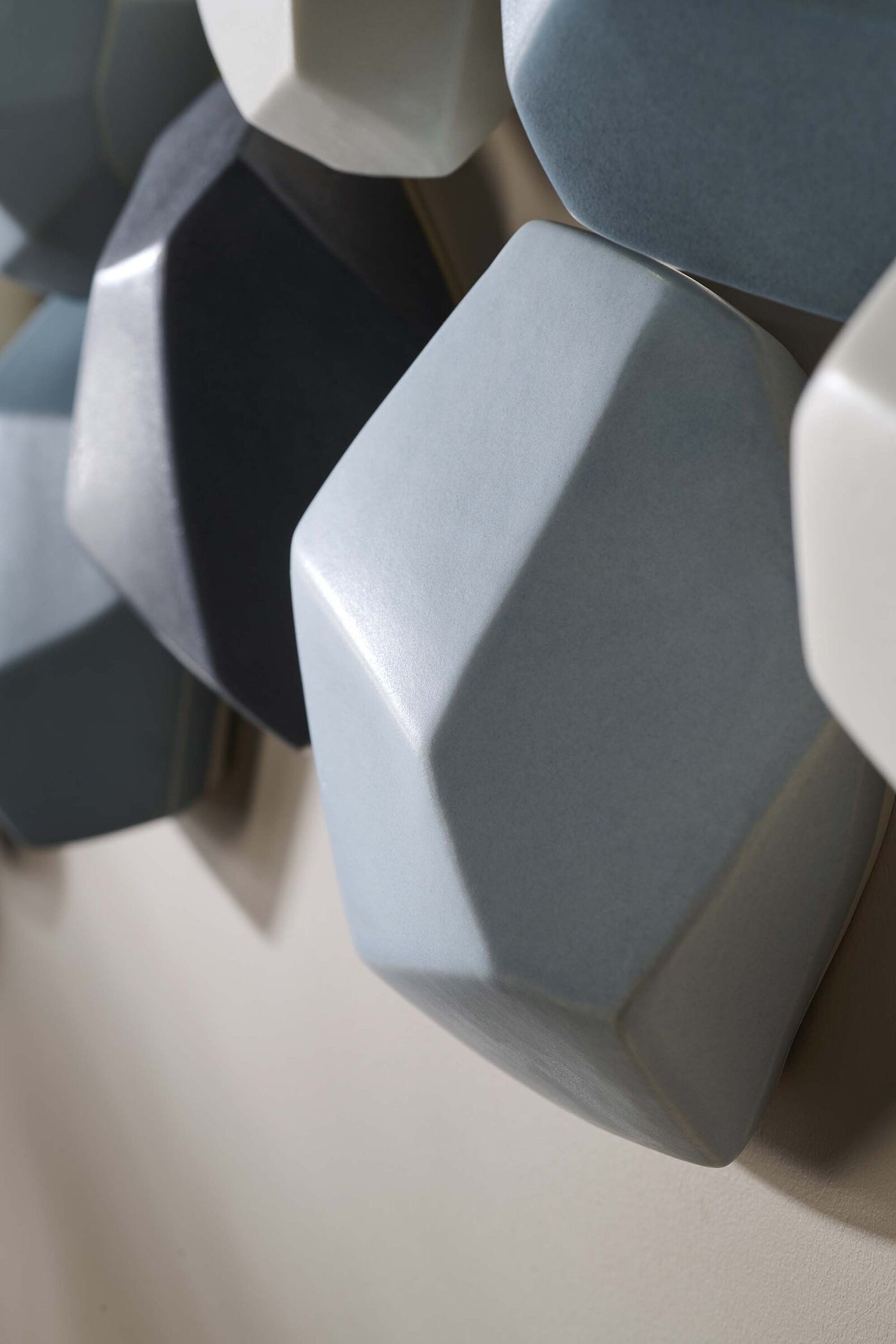 Geometric Wall Stones, Set of 18