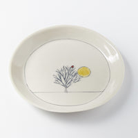 Winter White Dessert Plates