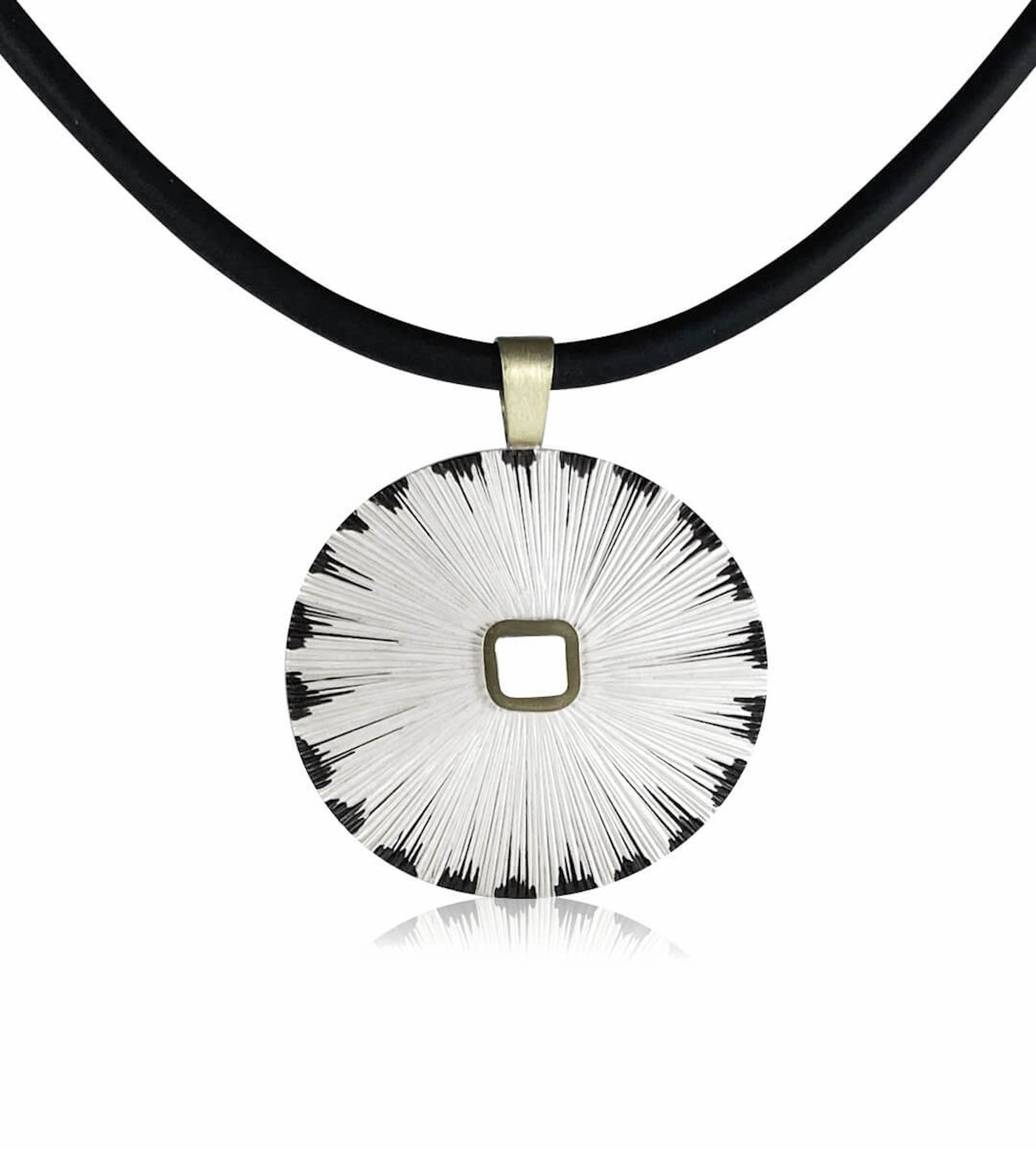 Bright Sand Dollar Pendant