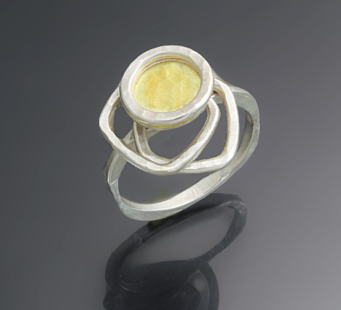 Circle & Squares Ring
