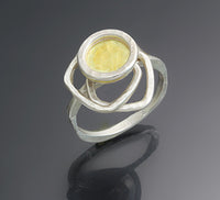 Circle & Squares Ring