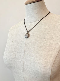 Fossilized Sand Dollar Pendant