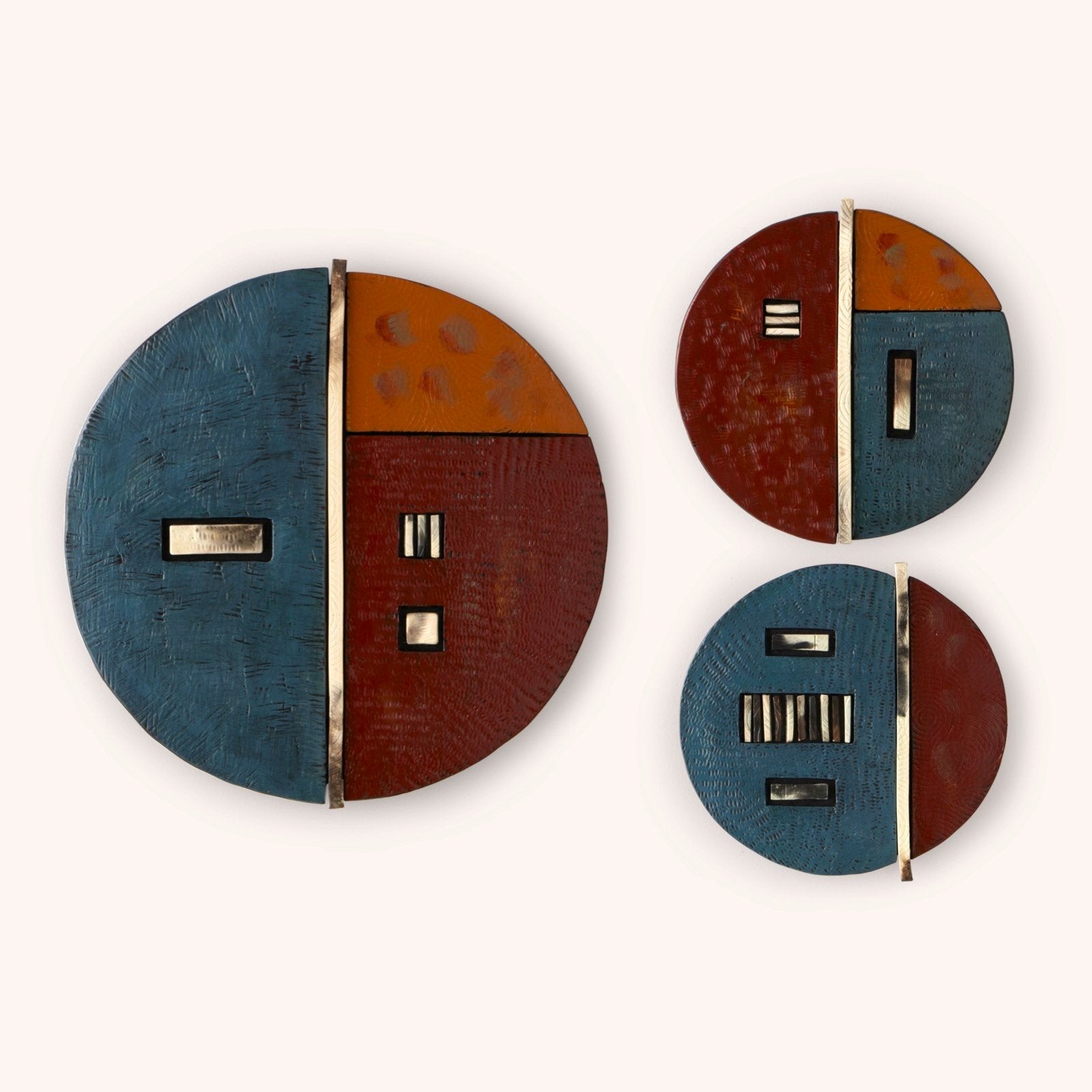 left to right, top to bottom: sphere 3, sphere 1, sphere 2