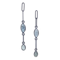 Mini Link & Apatite Earrings
