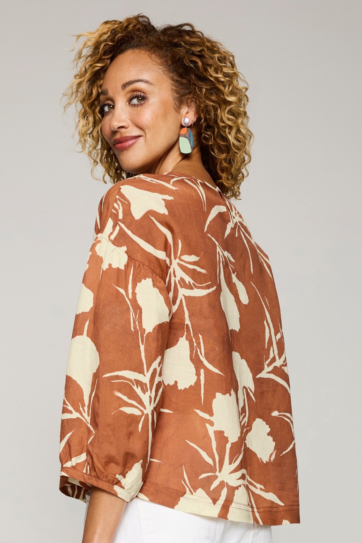 Linen Aria Top