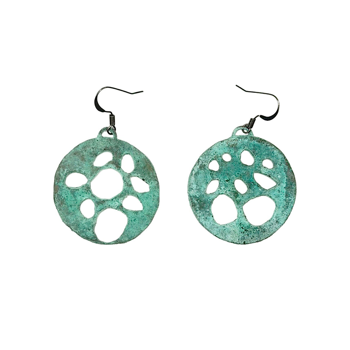 Coral Drop Earrings
