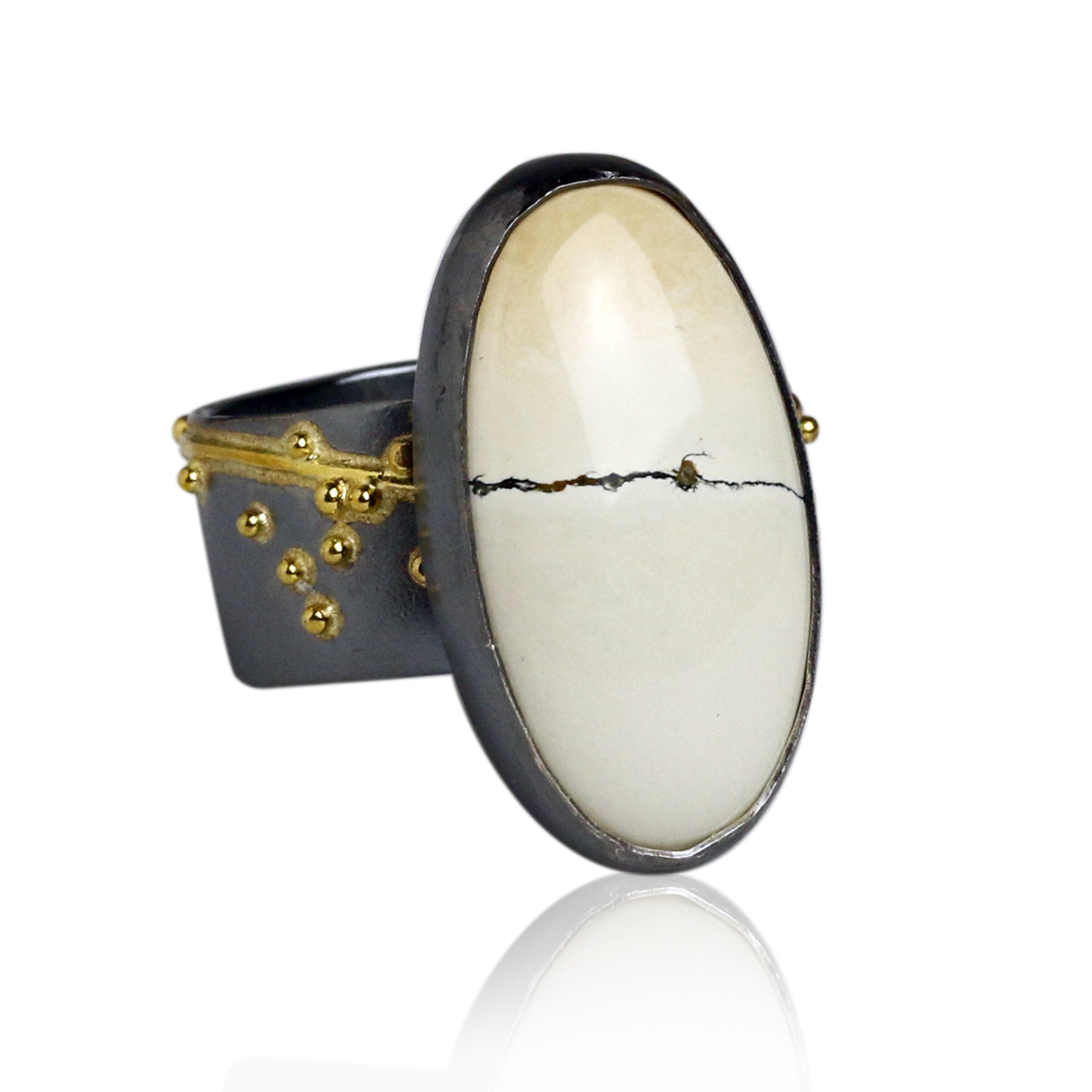 Variscite Oval Ring