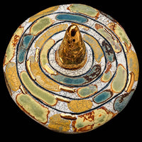 Green Unicorn Round Ceramic Box
