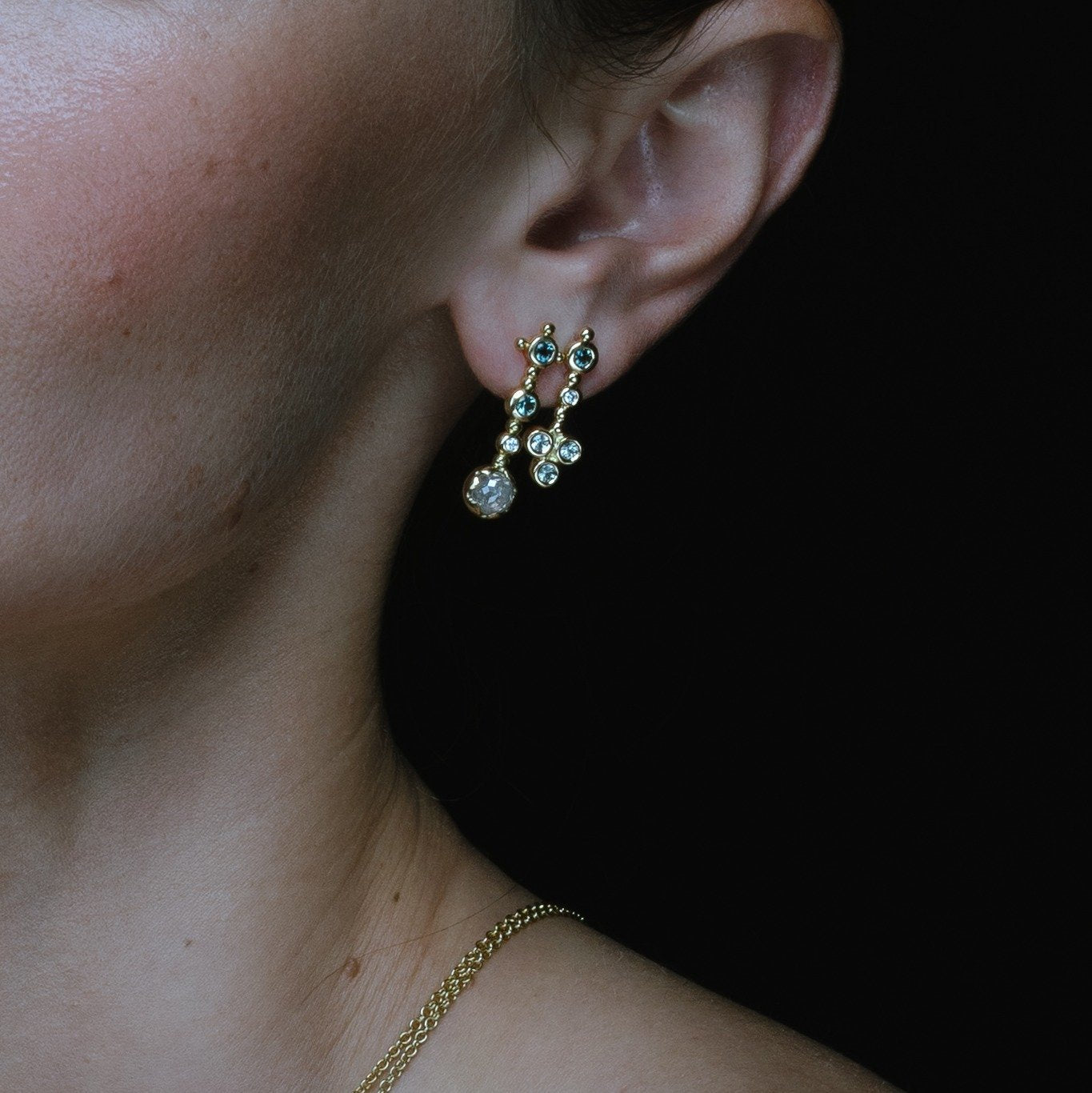 Sceptre Hidden Star Earrings