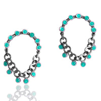 Pebble Chain Earrings