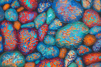 A Few Red Fancy Rocks Detail