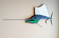 Blue Black Sailfish