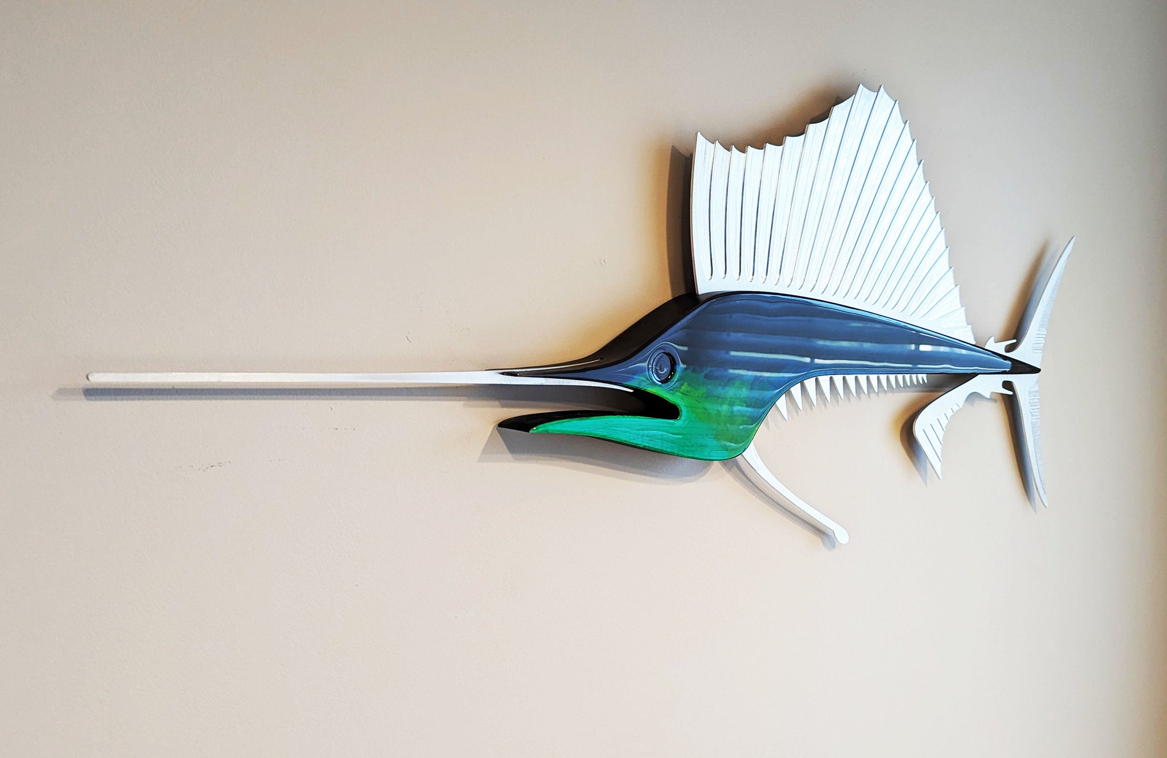 Blue Black Sailfish