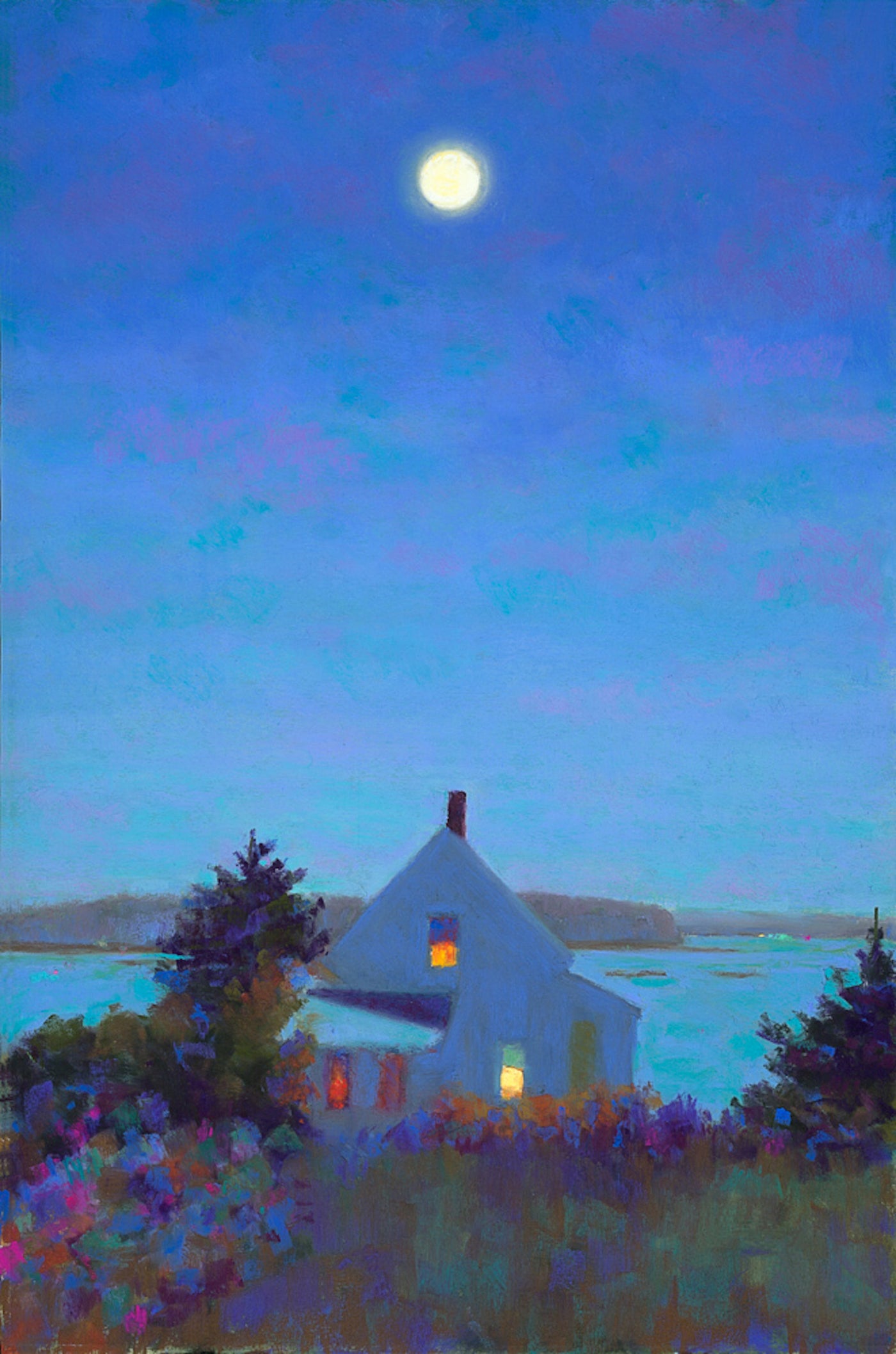 Yellow House, Full Moon