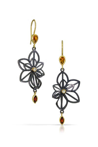 Double Anise Fold Origami Earrings