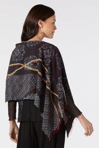 Kantha Cowl Neck Cape MMTS Holiday 2026