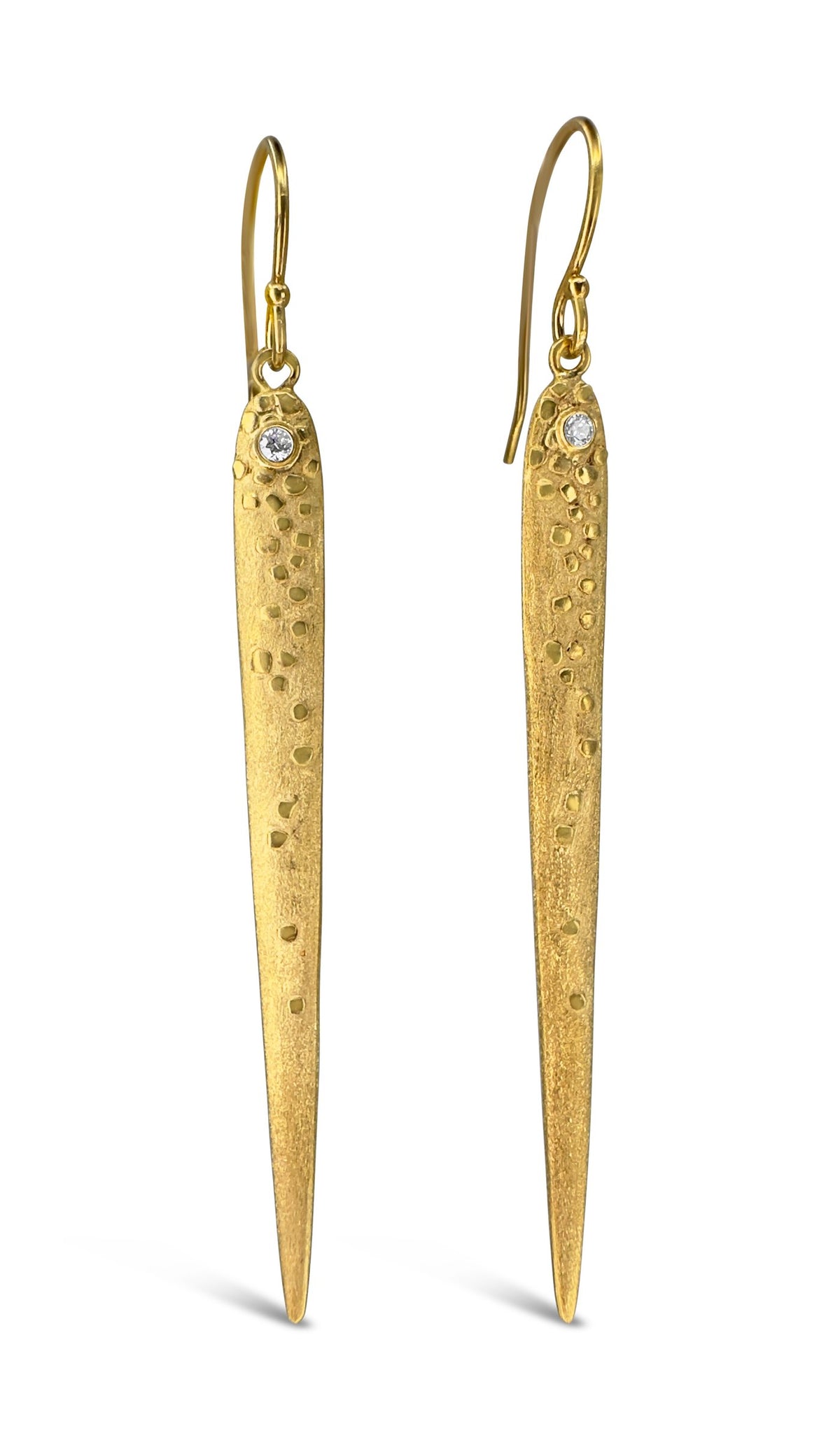 Long Bit Spear Earrings