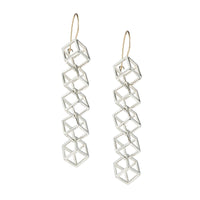 Cube Chain Earrings