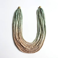 Rustic Multi Strand Necklace