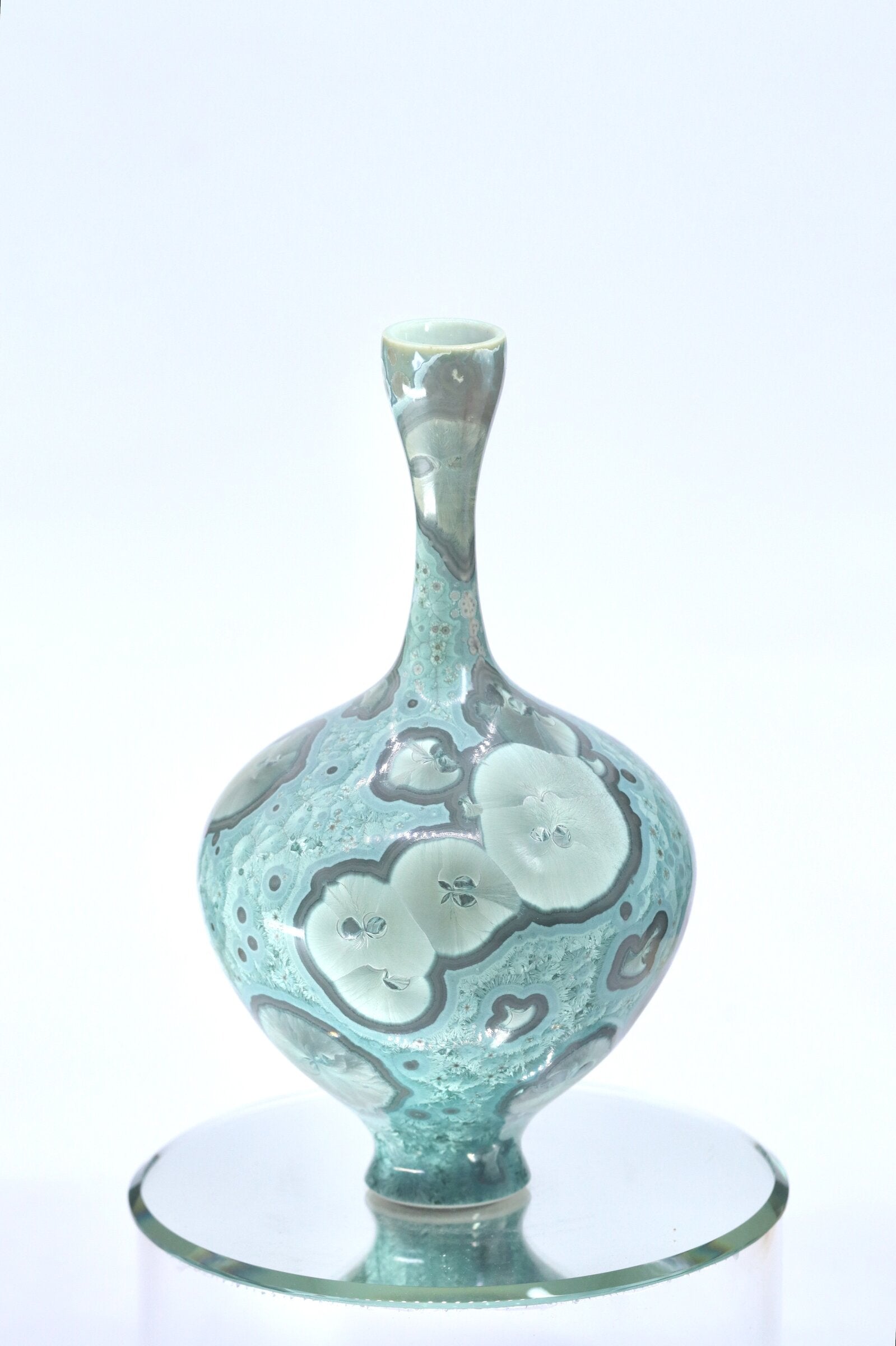 Emerald Green Miniature Vessel