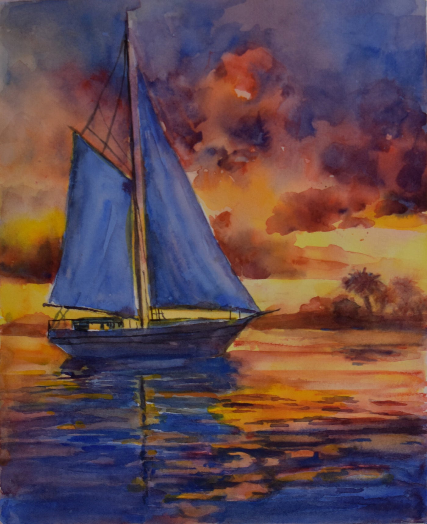 Sailing Into the Glow