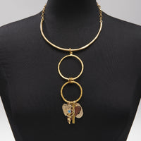 Sundial Pendant Necklace
