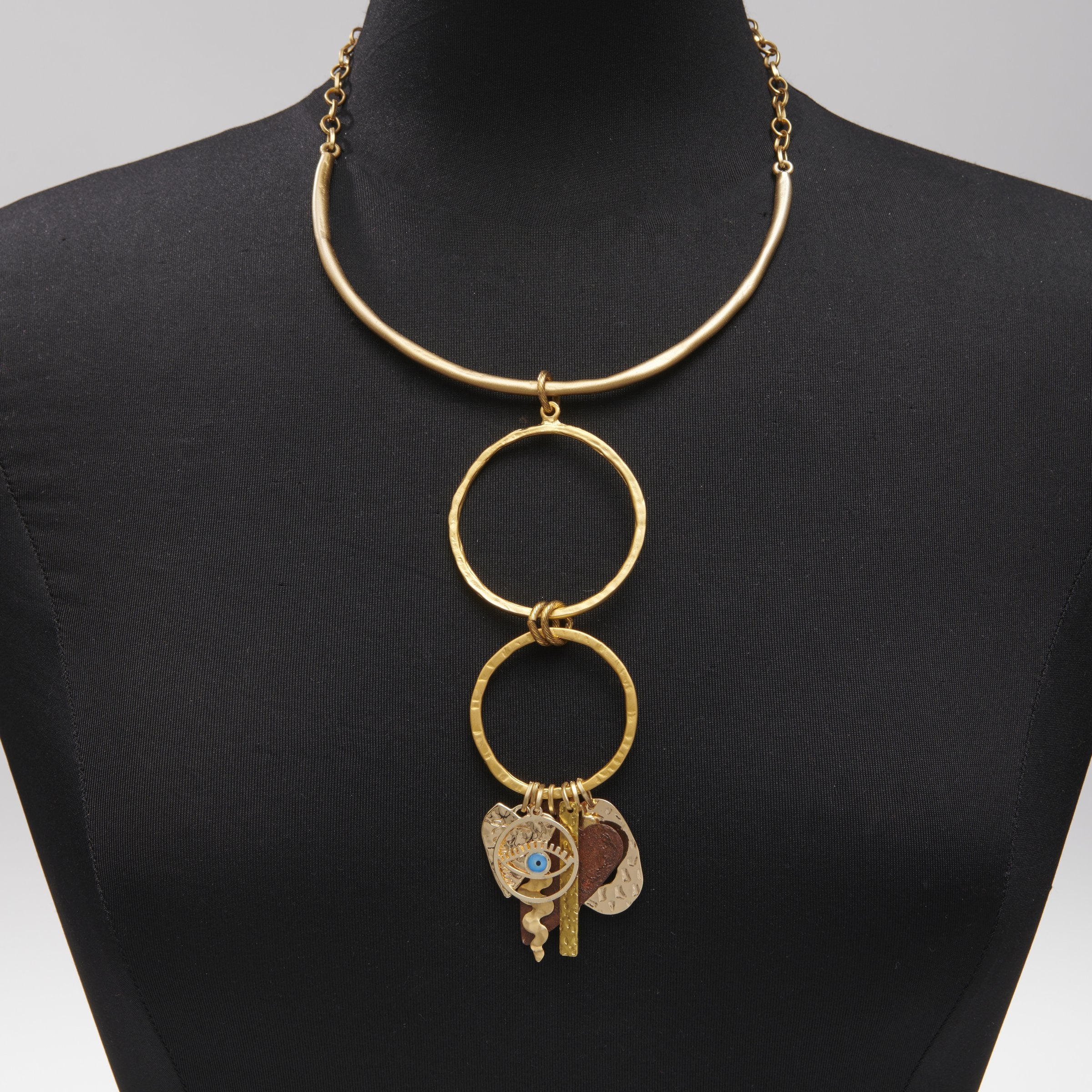 Sundial Pendant Necklace